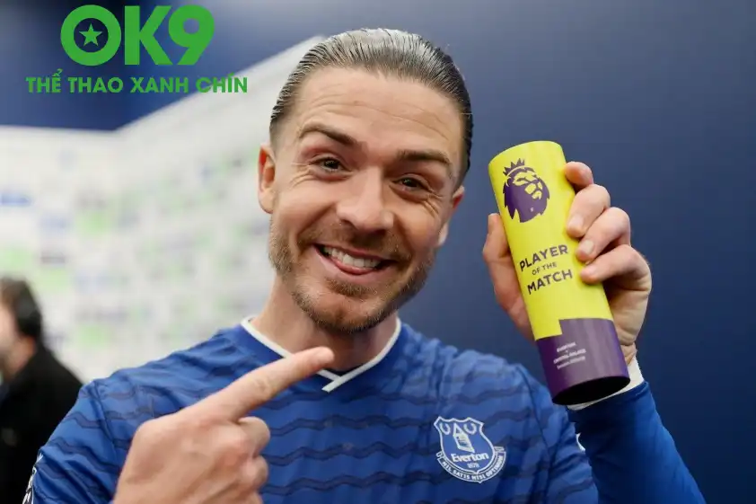 Grealish đang chơi hay ở Everton - Ảnh: @TouchlineX Grealish đang chơi hay ở Everton - Ảnh: @TouchlineX