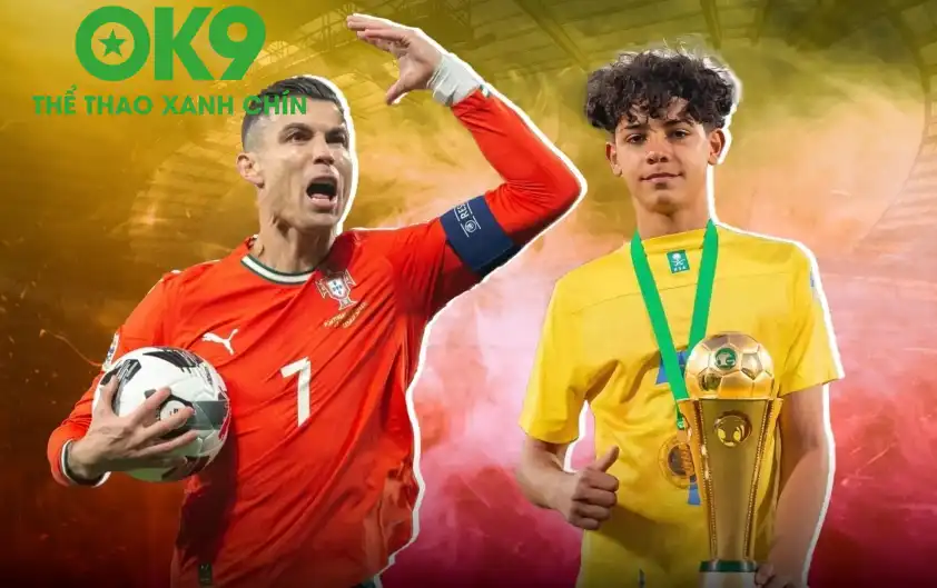 Ronaldo tự hào về người con trai đầu lòng của mình (Ảnh: Khelnow). Ronaldo tự hào về người con trai đầu lòng của mình (Ảnh: Khelnow).